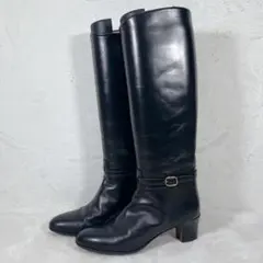 美品✨タニノクリスチー ベルト ロングブーツ ジョッキーブーツ 黒 EU37.5 2026年最新】タニノクリスチー 37.5の人気アイテム - メルカリ