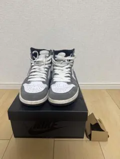 NIKE Air Jordan 1 Retro High OG グレー/ホワイト