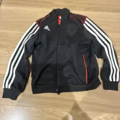 adidas ジャージ 130cm 黒/赤
