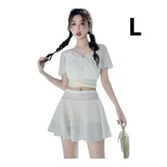 [ＮＯＭＳＯＣＲ] 水着セット タンキニ スカート 2点セット レディース L