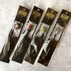 STAR WARS EPISODE1 携帯ストラップ 4種セット 平成 レトロ