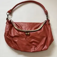 がま口デザイン　ショルダーバッグ