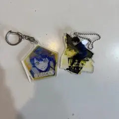 ブルーロック 蜂楽廻 アクリルキーホルダーセット おまけ(カード）