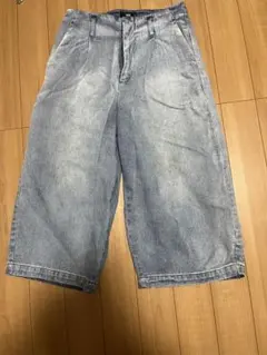 HARE タックワイドデニムパンツ