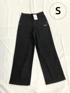 ason SMOG WIDE PANTS デニムパンツ S 黒 新品、 - メルカリ