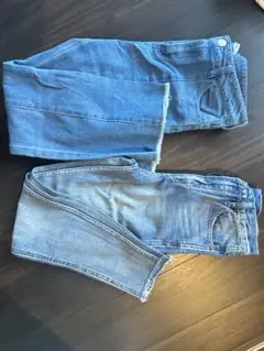 ライトブルースキニージーンズ2点セット