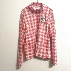 Picone CLUB ジップジャケット 千鳥柄 ピンク レディースのサムネイル