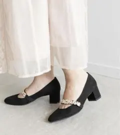 コメント必須　RANDA 3WAY スクエアトゥパンプス