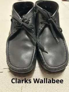 Clarks ブラック Wallabee ワラビー