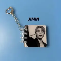 BTS JIMIN アクリルフォトアルバムキーホルダー(4photos)モノクロ