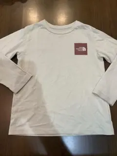 新品同様　THE NORTH FACE 長袖カットソー ホワイト