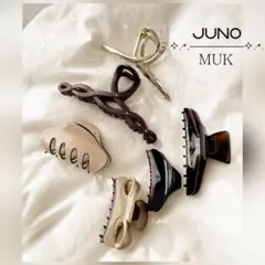 JUNO MUK ヘアクリップ バンズクリップ ヘアアクセ　韓国ヘア　まとめ売り