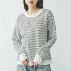 GLOBAL WORK フェイクレイヤー長袖