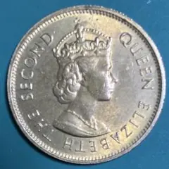香港 1987年 5ドル 銀貨 エリザベス2世 - メルカリ