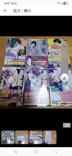 春の嵐とモンスター6巻まとめ