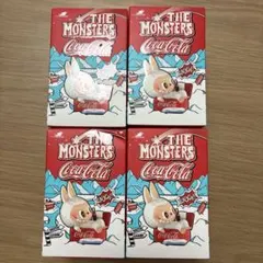 POP MART THE MONSTERS COCA-COLA 4個セット