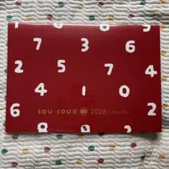 SOU・SOU 2026年 壁掛けカレンダーのサムネイル