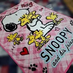 スヌーピー ハグデザイン フリースブランケット？毛布