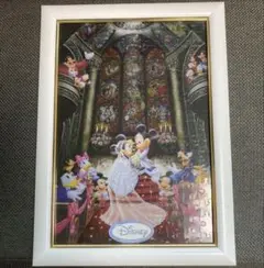 ミッキー＆ミニーパズル［完成品］額縁付き