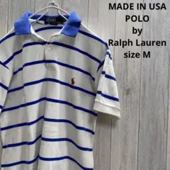 【現状ご確認】USA製 ラルフローレン ポロシャツ M