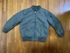 UNIQLO MA-1ジャケット サイズ140 カーキ
