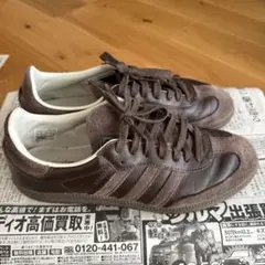 adidas サンバ　茶色