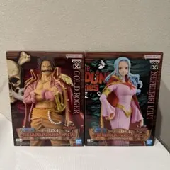 ワンピースＤＸＦ　ゴール・Ｄ・ロジャー　ネフェルタリ・ビビ　2体セット