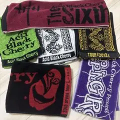 Acid Black Cherry タオル4種セット Acid Black Cherry タオル4種セット Acid Black Cherry タオル4