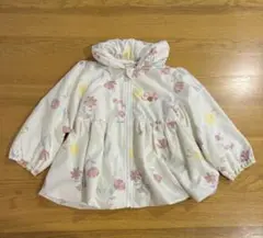 キムラタン❣️ホワイトフード付きジャケット size95 双子
