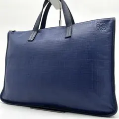 P*0様 【美品 A4可】ロエベ ニュートレド ビジネスバッグ アナグラム ゴヤ 良品 LOEWE ロエベ ビジネスバッグ アナグラム 2WAY A4 レザー - メルカリ