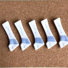 昭和レトロ 陶器製 箸置き 5個セット