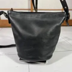 COACH 9186 オールドコーチ レザーショルダー 黒 - メルカリ