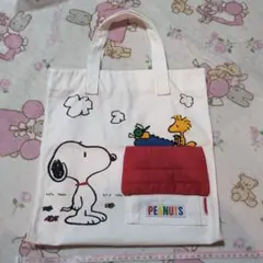 ファミリア トートバッグ スヌーピーpeanuts United Feature - メルカリ