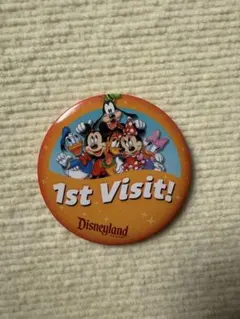 Disneyland 1st Visit! 缶バッジ