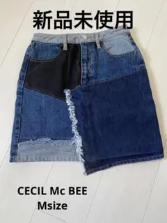 CECIL Mc BEE スカート ミニスカート デニムスカート　春夏秋冬