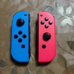 【ジャンク品】Swichジョイコン　青☆赤
