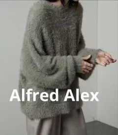 Alfred Alex オーバーサイズシャギーニット　MONO-MART