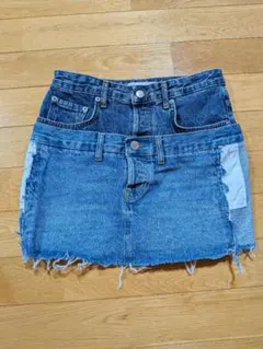 ZARA デニムミニスカート