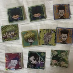 HUNTER×HUNTER シールウエハース SRヒソカ クラピカ イルミ ゴン