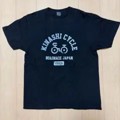 木梨サイクルロードレース2020TシャツMブラック黒kinachi cycleのサムネイル