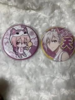 アイナナ 九条天 2個セット ビック缶バッジ 太鼓の達人