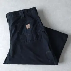 □古着 カーハートWIP SIMPLE PANT 黒W38L32 WL6606 - メルカリ