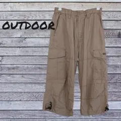 OUTDOOR アウトドア ハーフパンツ メンズパンツ ブラウン M