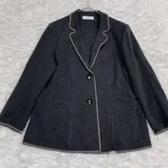 LAPINE ROUGE 日本製　L ダークグレー テーラードジャケット未使用品のサムネイル