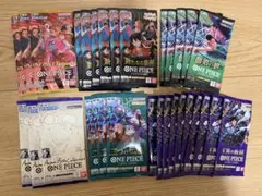 ワンピース カード　バラパック30パック⑧ ワンピースカード 未開封 バラパック 9個セット - メルカリ