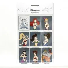 アリエル　ステッカー　ディズニーストア　卒業アルバム風