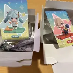 原神 童夢奇珍 ちびキャラ フィギュア トレーディング ファルザン リネ　2点