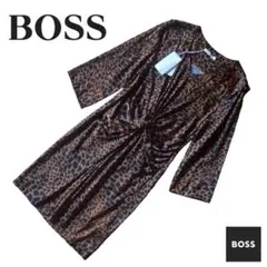 BOSS ひょう柄 ワンピース S ★未使用 ボスのサムネイル