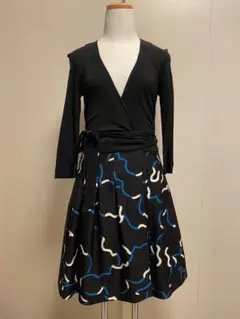 ダイアンフォンファステンバーグ　ラップドレス　美品