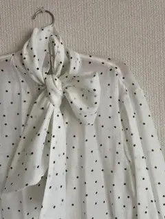 美品✨定価1.6万❤️ イエナ カットワークレースバックリボン 